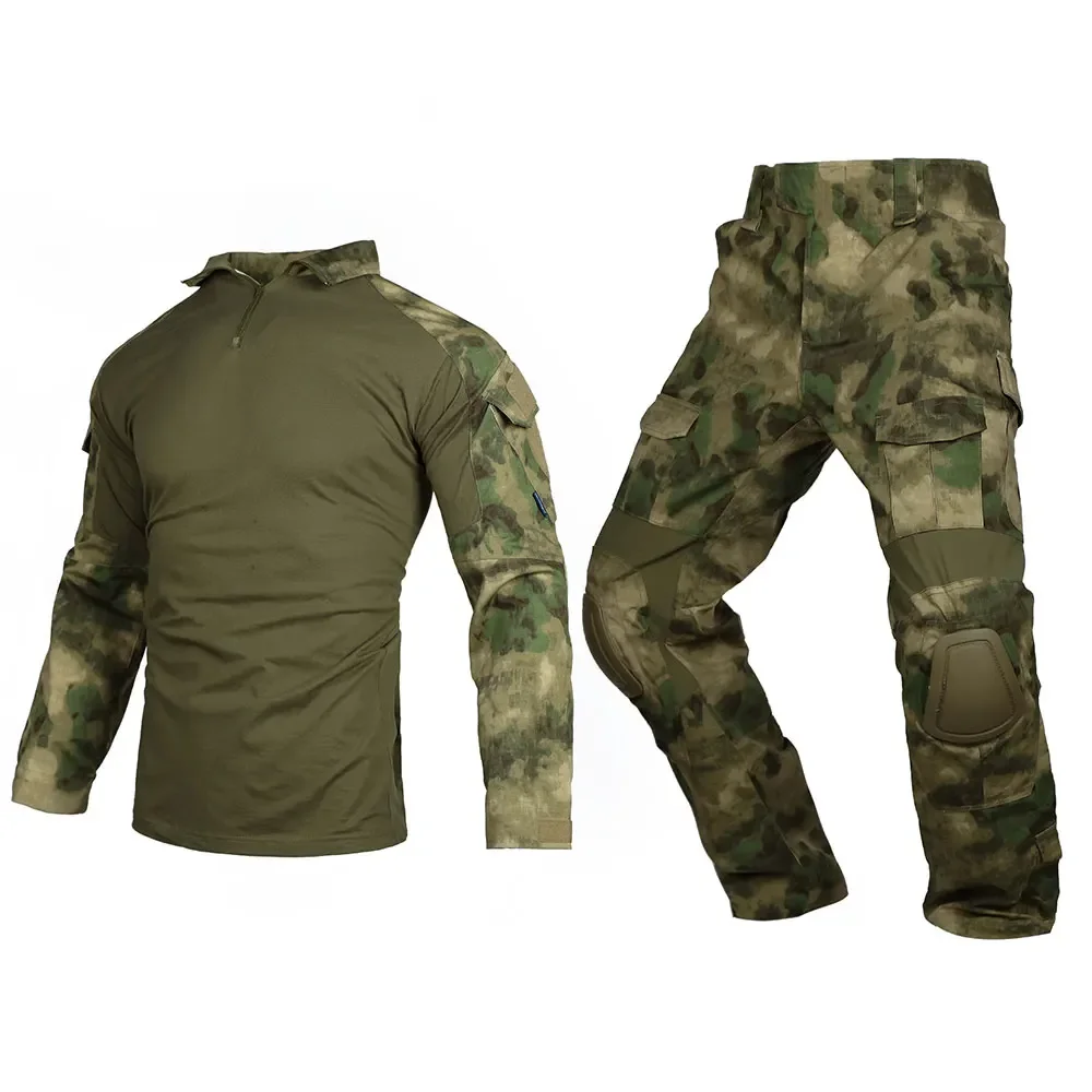 Emersongear Gen2 BDU traje de combate camisas tácticas pantalones rodilleras senderismo caza entrenamiento Camping uniforme conjunto ropa EM6922 - imagen 2