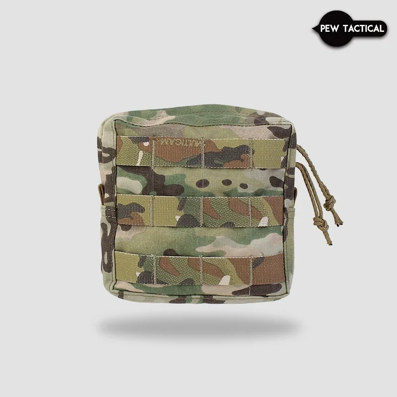 Bolsa táctica de uso general Pew: airsoft vertical mediano de 6" x 6" - imagen 2