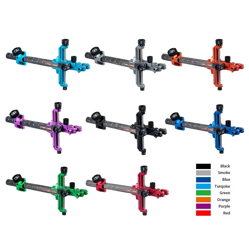 Mira de arco compuesto TP8810, soporte de fibra de carbono para tiro con arco, ajustable rápido, mano izquierda/derecha, tiro de caza, mira competitiva - imagen 2