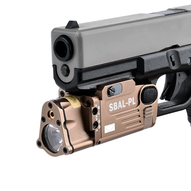 WADSNTactical SBAL PL Linterna táctica airsoft láser punto rojo y verde - imagen 5