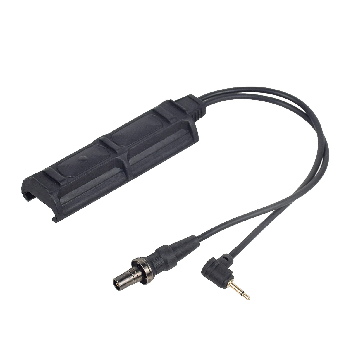 Interruptor táctico de almohadilla de presión de doble enchufe SF 2,5mm compatible con PEQ15 DBAL OGL láser SureFire M300 M600 accesorios de caza Airsoft - imagen 2