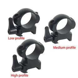 Anillo Picatinny para visor y linterna táctica rifle