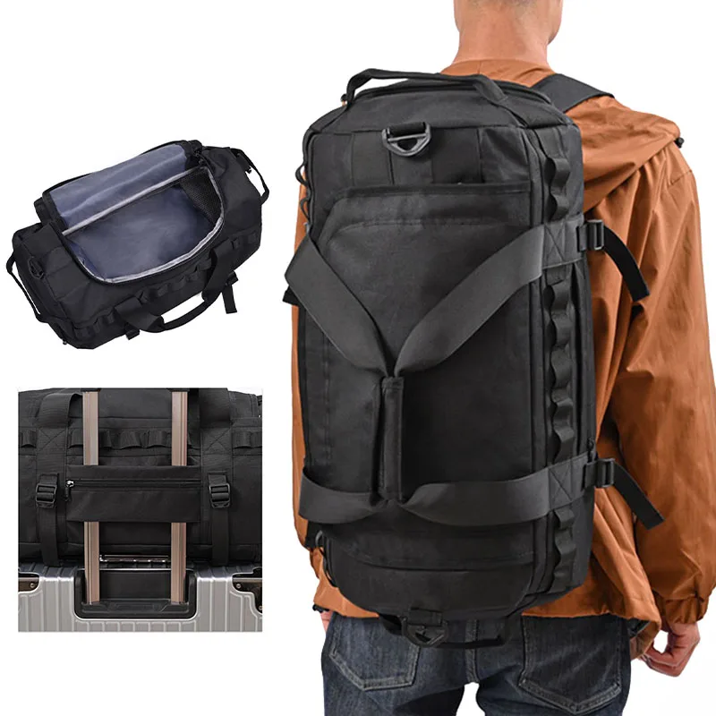 Bolsa de viaje para gimnasio y Fitness, bolso para exteriores, mochila para hombre y mujer, entrenamiento diario, viaje informal, bolsas de almacenamiento multifuncionales de gran capacidad - imagen 3