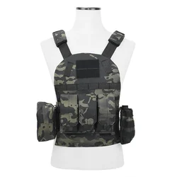 Chaleco táctico 6094 camuflaje infantil para airsoft y paintball