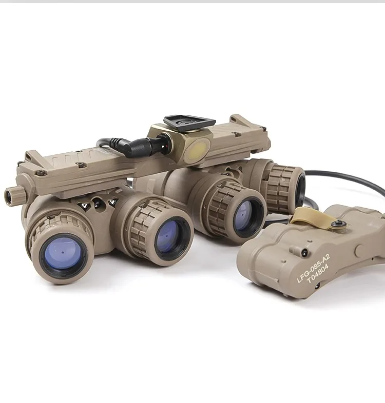FMA nueva versión táctica GPNVG18 BNVS gafas de visión nocturna modelo NVG DUMMY con versión funcional batería BoxTAN - imagen 5