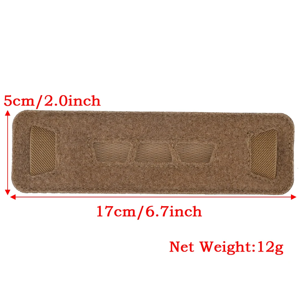 Bolsa de palo brillante, Panel de bucle de gancho, soporte táctico para bolígrafo, organizador EDC de luz de Paintball para Airsoft, chaleco de equipo de caza 500D - imagen 2