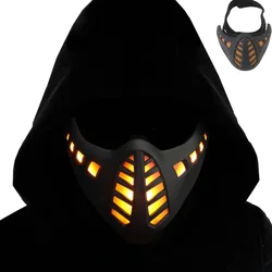 Máscara LED Protección Ocular Táctica Airsoft Paintball