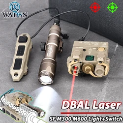SureFire DBAL A2 linterna láser táctico rojo/verde Picatinny