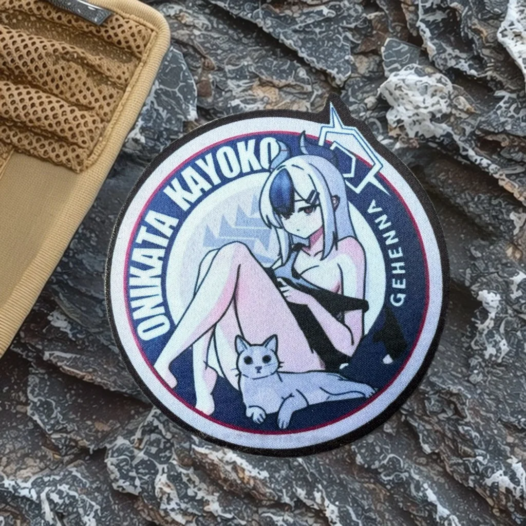 Parche táctico "Maid Guardians", insignia de moral militar, brazalete, parches de gancho y bucle, pegatinas para mochila y ropa