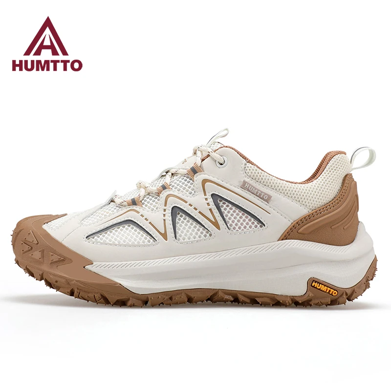 Humtto zapatos de senderismo al aire libre para hombre, zapatillas deportivas antideslizantes para trekking todoterreno, escalada de montaña, transpirables e informales, amortiguadores - imagen 3