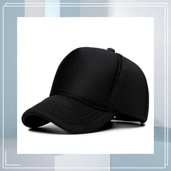 Gorra de béisbol gruesa y cálida de otoño e invierno para hombre