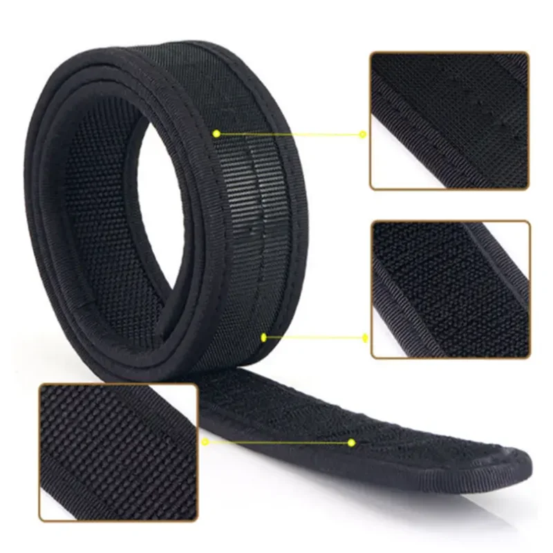 Cinturón interior táctico, nuevo logotipo, sello de cintura, cinturón interior de rebaba, cinturón interior de servicio - imagen 4