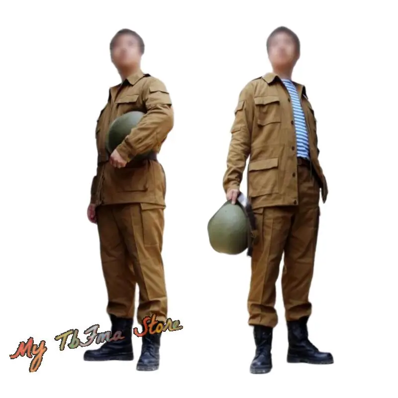 Traje de combate soviético M81/M88 Tarjeta de Afganistán Afghanka Uniforme de entrenamiento de verano Conjunto de chaqueta Top + Pantaloni - imagen 2