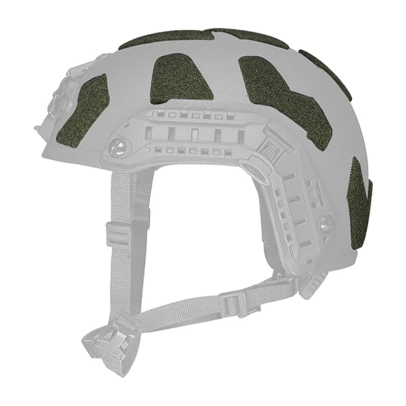 11 Uds. Pegatina mágica para casco rápido, parches para casco Airsoft, gancho y bucle adhesivo para accesorios tácticos rápidos para casco - imagen 3