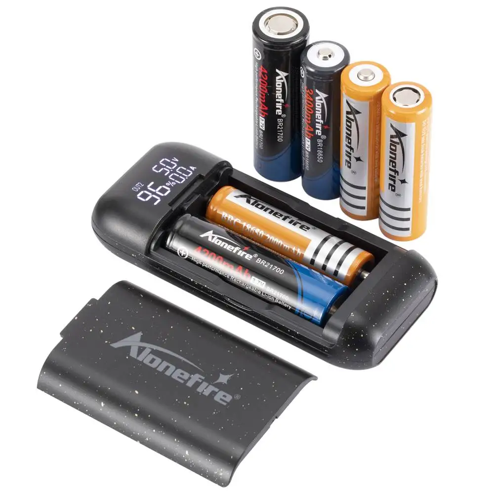 Alonefire PD2 Linterna táctica USB 18650/21700 powerbank - imagen 3