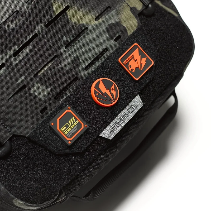 Mini insignia con temática de rayo, insignia mágica táctica Edc, charreteras y brazaletes - imagen 2