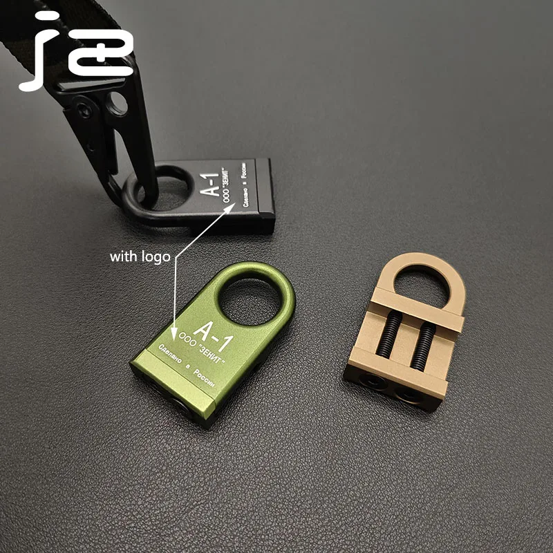 Hebilla de correa táctica, hebilla de A-1, correa de doble punto, hebilla de gancho de riel de 20mm, hebilla RSA GBB - imagen 2