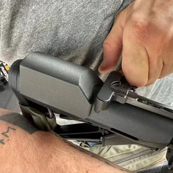 Carrillera AR15/M4 con elevador trasero nylon liberación rápida