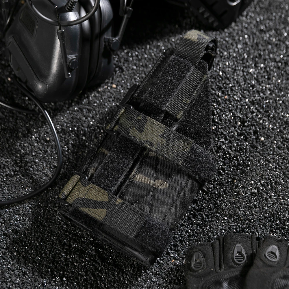 Funda táctica para pistola de mano izquierda, funda ajustable para pistola Glock 17/18/19 Mag, accesorios de caza - imagen 5