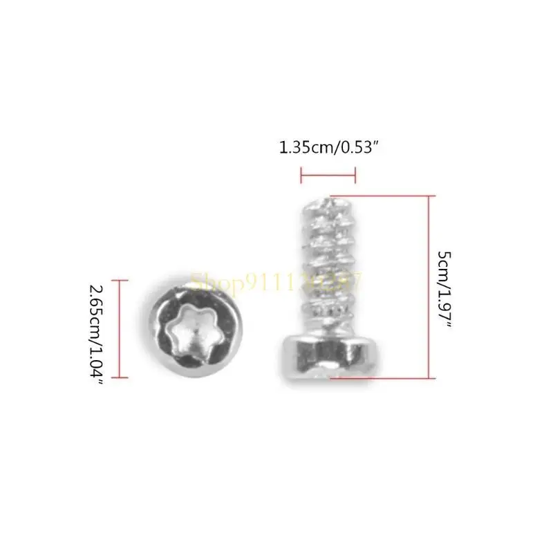 J1HC 1Set T5 tornillos T5 para Oculus Quest 2 controlador 3D Reparación joystick Part Kits tornillo reparación - imagen 5
