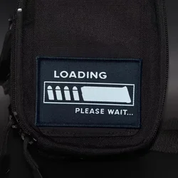 Parche de carga para espere, insignia de moral táctica, gancho y bucle estampado, mochila militar, accesorio de decoración de ropa, brazalete adhesivo