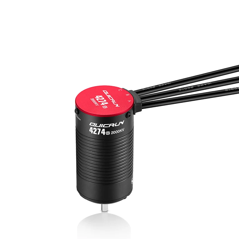 CALIENTE HOBBYWING QuicRun WP 8 BL150 G2 3-6S Velocidad impermeable ​ ​ Controlador sin escobillas sin sensor ESC para camión 1/8 RC - imagen 4