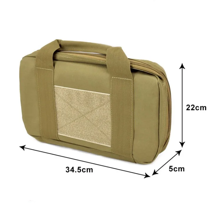 Bolsa de transporte de pistola táctica, funda de pistola portátil, bolsa de transporte de pistola de protección suave, accesorios de pistola de caza - imagen 5
