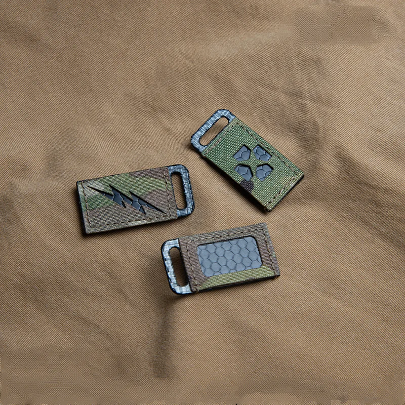 Casco táctico infrarrojo IR antipérdida, identificación Tegris, parche mágico, visión nocturna, Nvg, se puede personalizar