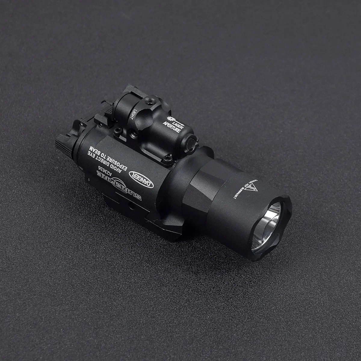 Linterna táctica SF X400Ultra arma caza luz láser roja mira G17 pistola explorador con riel Picatinny X300 ultraligero - imagen 2