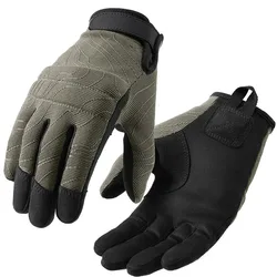 Guantes tácticos transpirables con pantalla táctil para tiro y caza