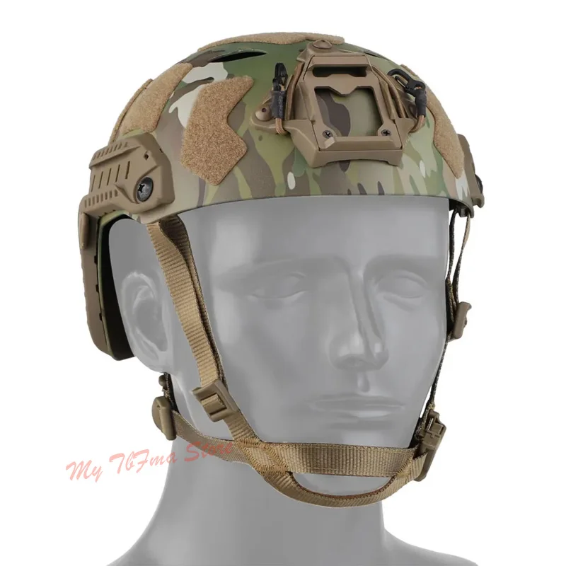 OPS-CORE SF Casco táctico rápido de corte súper alto, ligero para disparar al aire libre, equipo de protección Airsoft CS - imagen 2