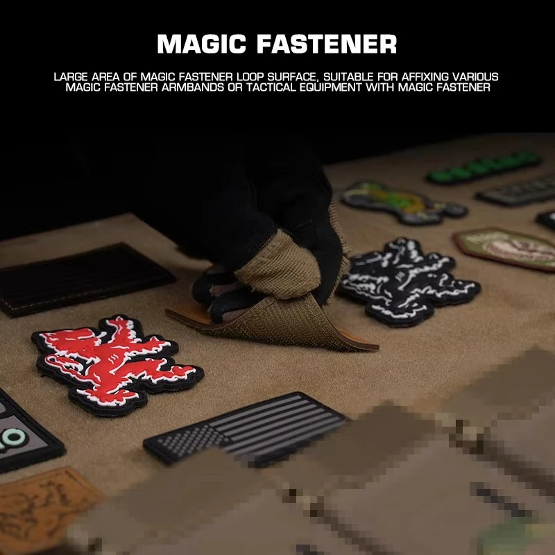 Organizador de folletos de parche de exhibición de tablero de almacenamiento de Panel de parche de exhibición de brazalete de sujeción mágica - imagen 5
