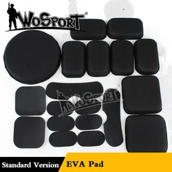 Almohadillas EVA para casco táctico - protección Paintball y Airsoft