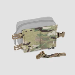 Chaleco táctico MOLLE con panel extensible para caza