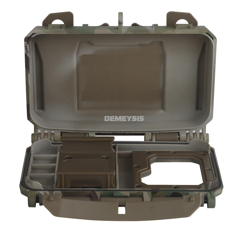 Soporte de navegación táctica MOLLE, caja de almacenamiento para teléfono V2, chalecos de caza, portador de placa, soporte para teléfono, tablero de navegación para dispositivo Airsoft - imagen 3