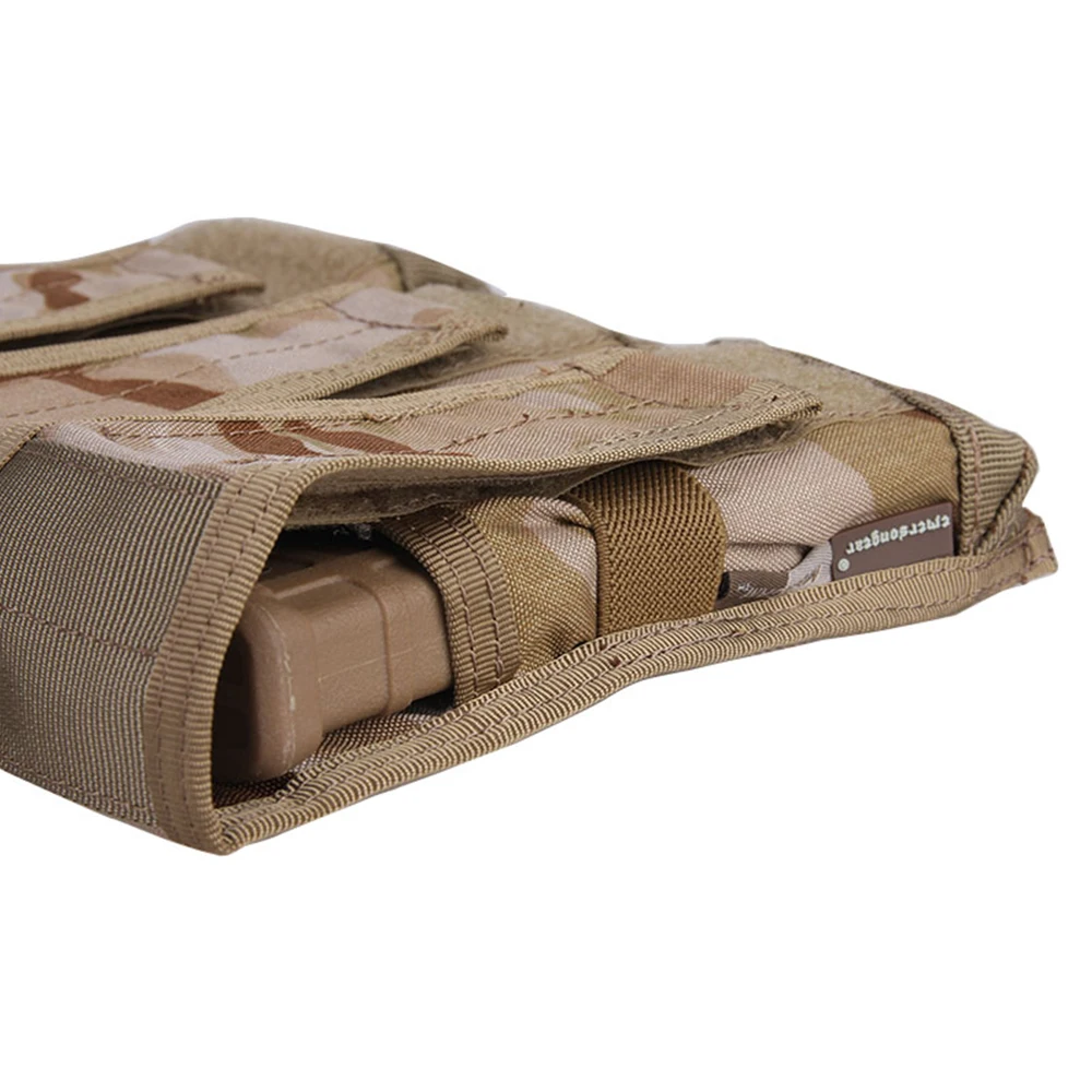 Emersongear, bolsa táctica con solapa Triple para revistas, bolsa de almacenamiento expuesta, Molle, caza, Airsoft, senderismo, combate, EM6365 11,11 ventas