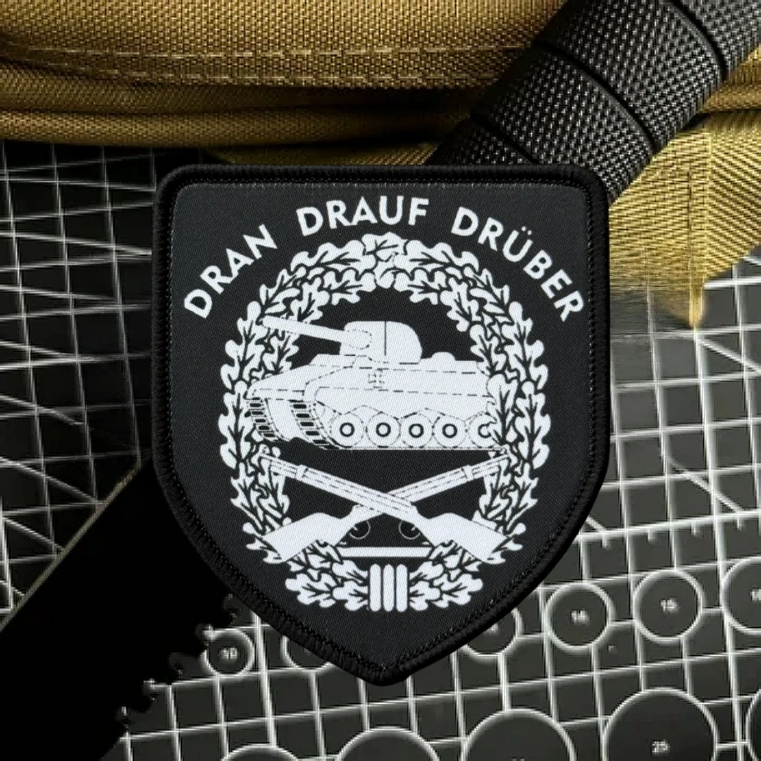 Parche táctico de tanques y moral de victoria, gancho y bucle del ejército, divertido equipo 2A, pegatina para mochila impresa para ropa, brazalete militar - imagen 4