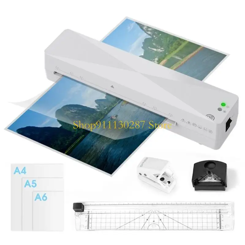 Máquina laminadora J1HC para hogar, pegamento con calentamiento 2 minutos, velocidad paso 320 mm/min, y - imagen 5