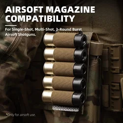 Conchas escopeta Airsoft para modelos monodisparo y multidisparo