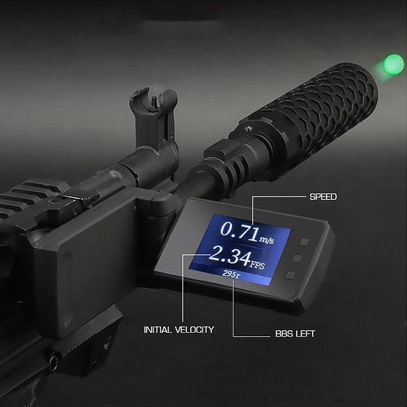 Simulador de entrenamiento de tiro, juego de velocímetro giratorio, seguimiento síncrono bluetooth, objetivo de entrenamiento para juego táctico - imagen 5