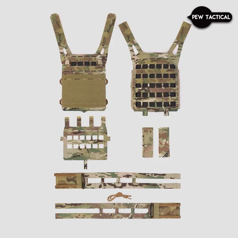 Chaleco de transporte de placa STRUCTURAL táctica PEW, chaleco táctico AIRLITE SPC Airsoft - imagen 5