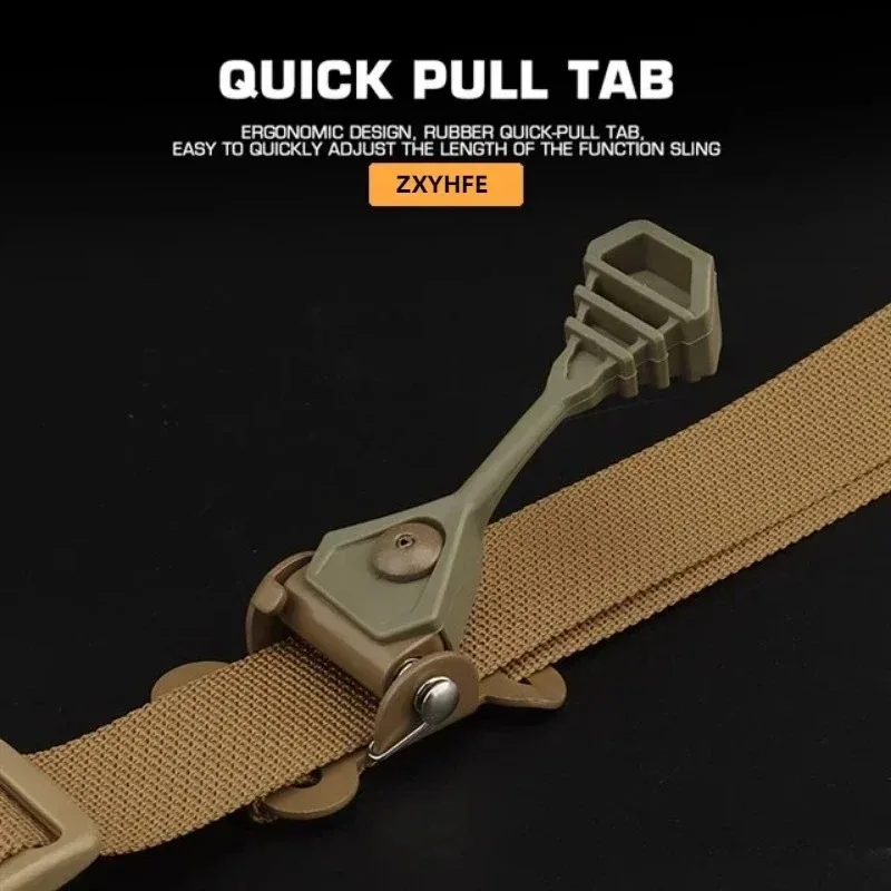 Correa táctica ajustable para fusil airsoft y caza - imagen 3