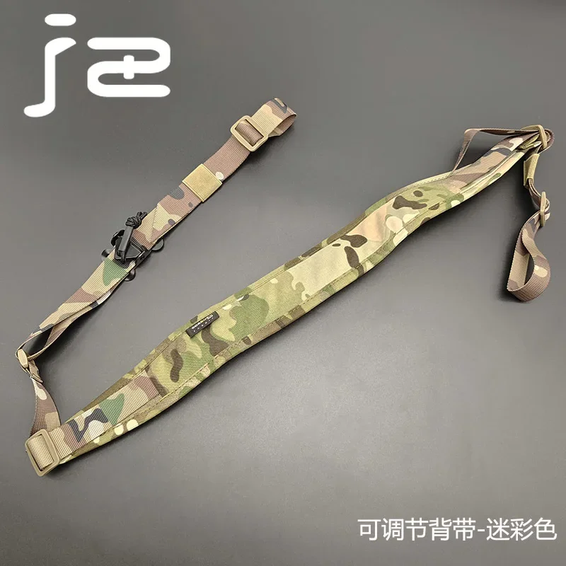 Táctico Airsoft 1/2 punto ajustable Sling Crossbody cuerda correa de hombro Nylon escopeta cinturón cuerda arma Accesorios - imagen 3