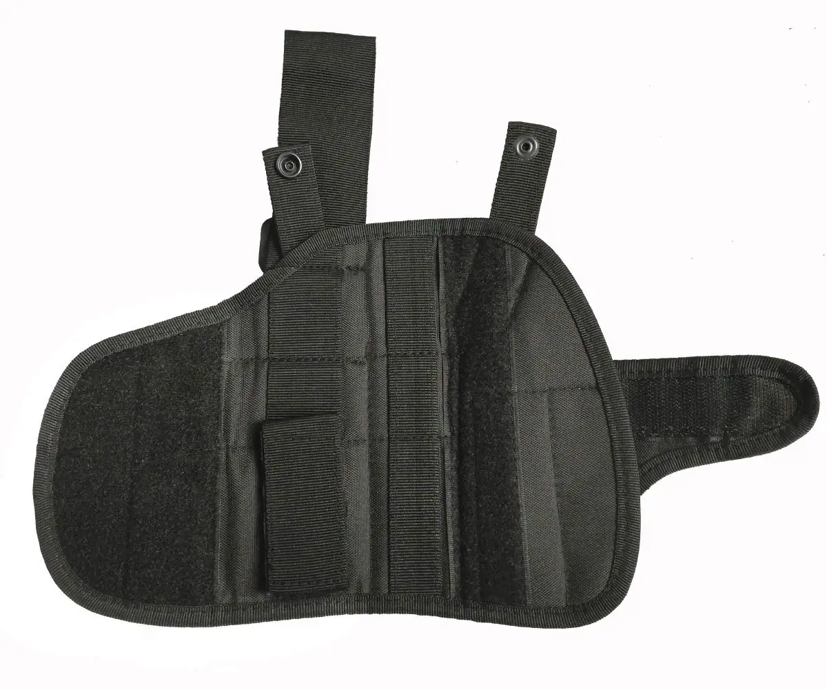 Funda táctica para pistola Molle, funda para pierna caída, funda para pierna caída Airsoft ajustable para mano derecha para caza al aire libre - imagen 5
