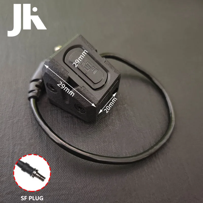 ModButton táctico, botón caliente SF M300 M600, interruptor remoto de presión de linterna, M-LOK, Keymod, Riel de 20mm - imagen 2