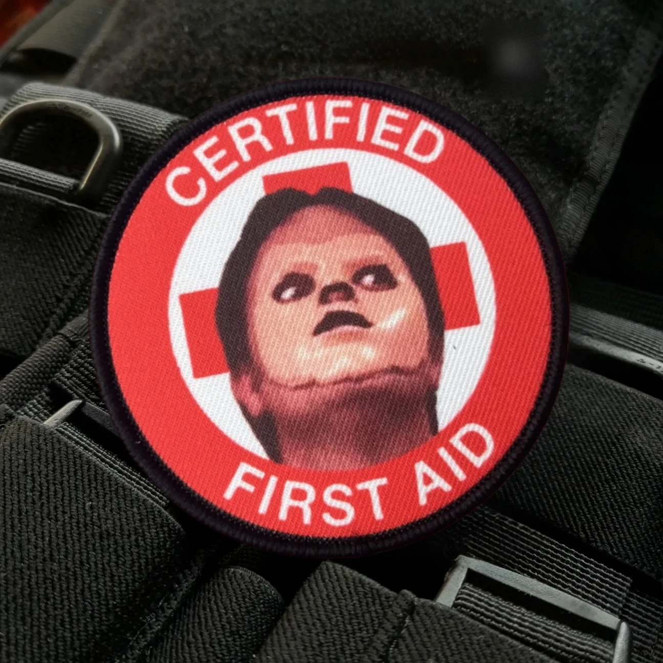 Parches impresos con insignia de moral de primeros auxilios de emergencia para ropa, apliques personalizados militares tácticos, pegatinas para mochila con gancho y bucle - imagen 4