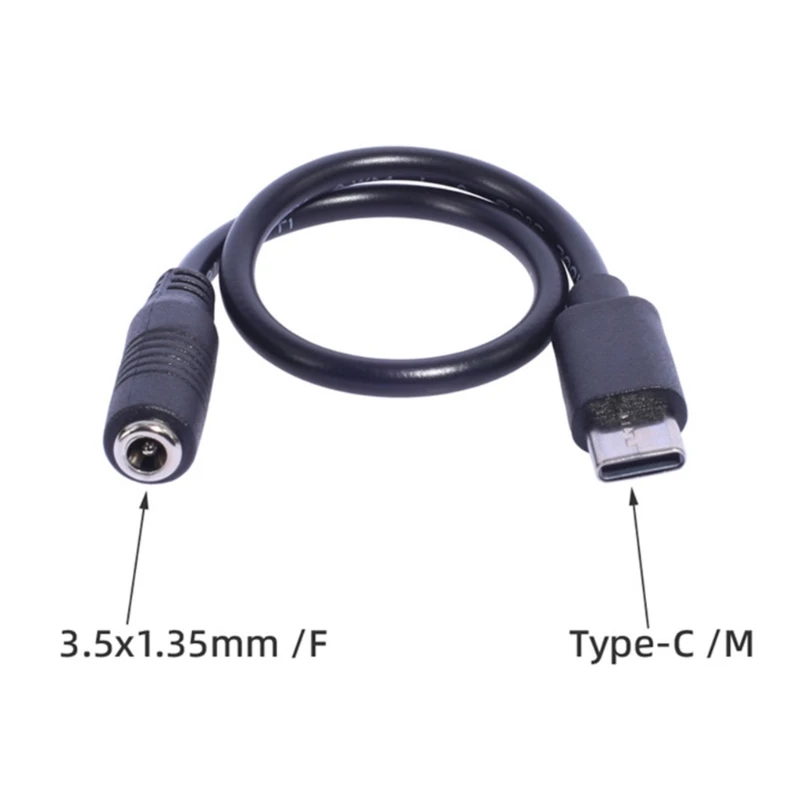 Cable adaptador carga USB tipo macho a 3,5x1,35mm para tabletas móviles, envío directo - imagen 4