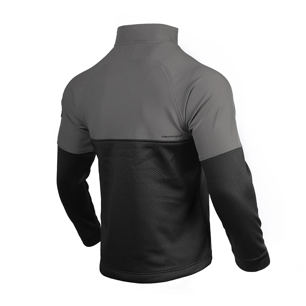 Emersongear BlueLabel táctico rinoceronte funcional chaqueta con capucha cortavientos caza senderismo Casual diario reciclado poliéster BK - imagen 5