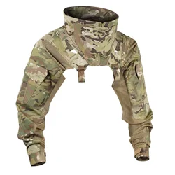 Uniforme de combate táctico, ropa de manga larga, accesorios de caza cómodos y transpirables para exteriores