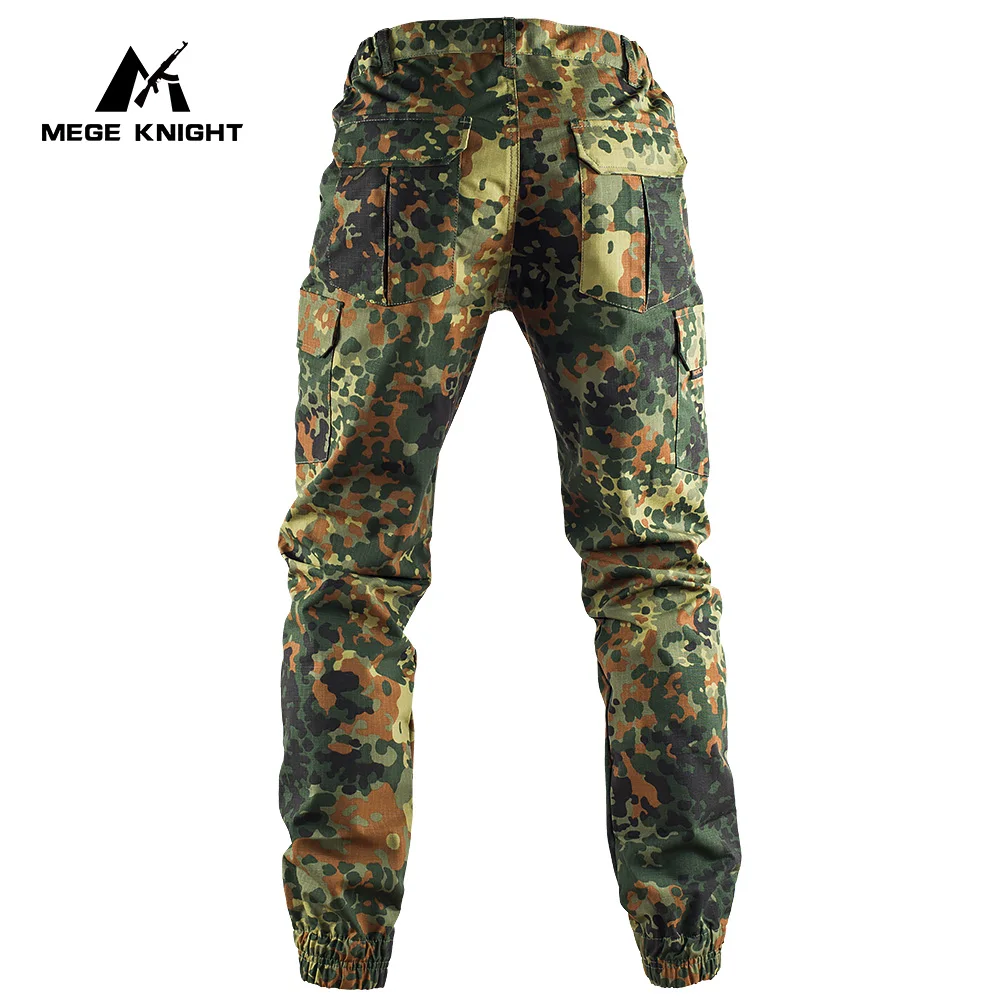 Mege-Pantalones tácticos para correr, pantalón de juego al aire libre, ropa de calle Flectarn, senderismo al aire libre, entrenamiento, Joggers suaves - imagen 5